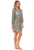 V-NECK BELL SLEEVE TUNIC - APEX